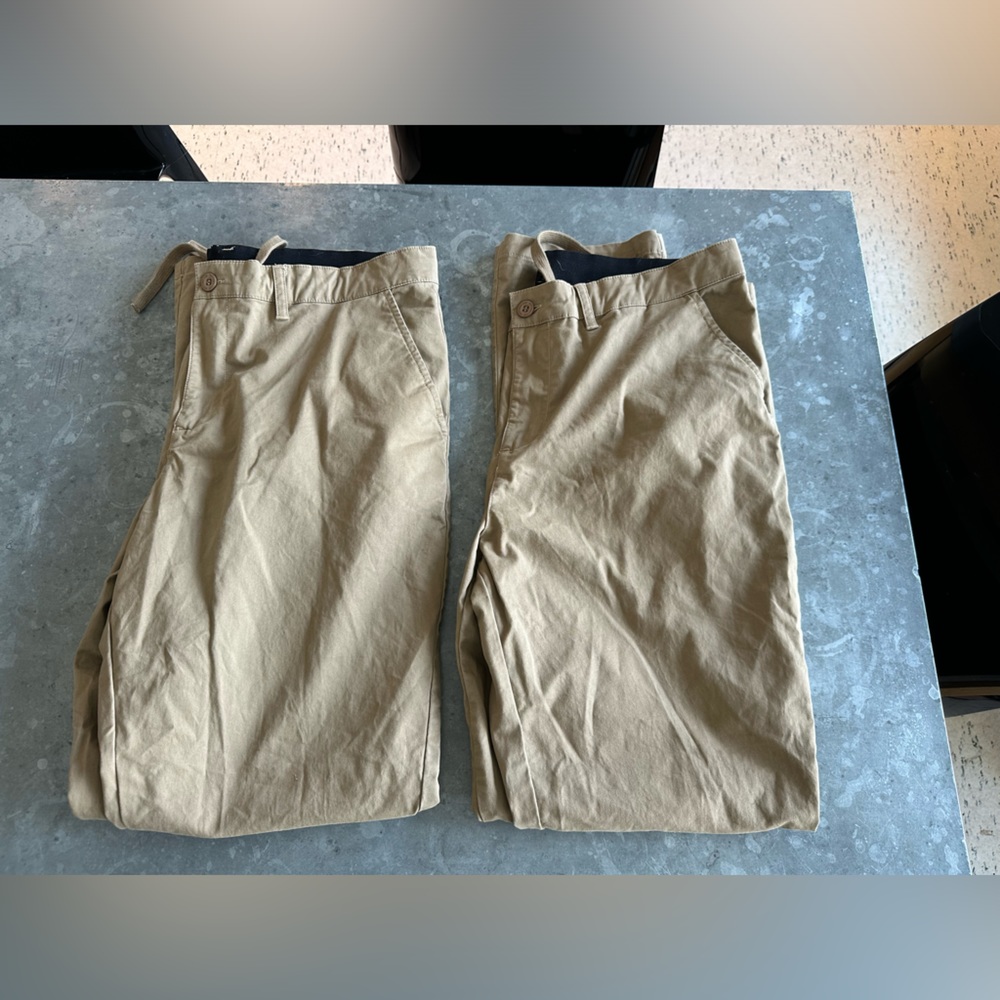2 Pairs of Bottoms Lab Tan Pants Size XXL